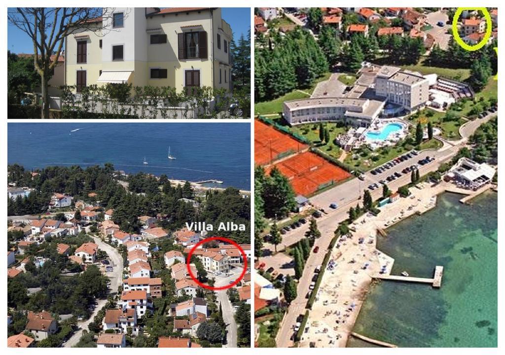 Apartments Villa Alba Porec Ngoại thất bức ảnh